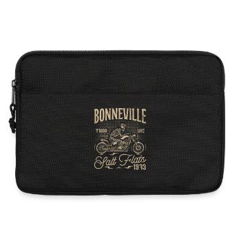Bonneville Salt Flats Motorcycle Birthday 1973 - Laptop bag 13" - black - Front