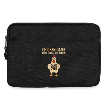 Jeu de poulets de théorie de jeu - Sacoche pour ordinateur portable 13 pouces - noir - Devant