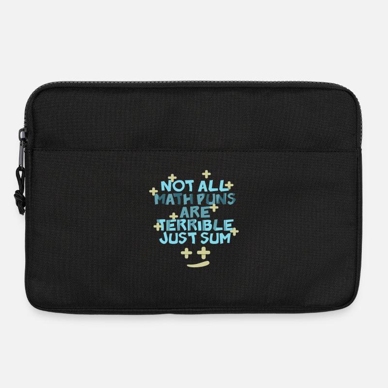 Mahtelehrer Mathe Geometrie Schule Mathematik - Laptoptasche 13" - Schwarz
