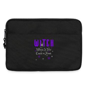 Hexe Witch Woman In Total Control Of Herself - Laptop bag 13" - black - Front