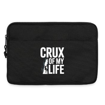 Rock Climbing Mountain Climb Carabiner Bouldering - Laptop bag 13" - black - Front