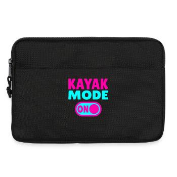 Kayak Mode ON - Laptoptasche 13" - Schwarz - Vorne