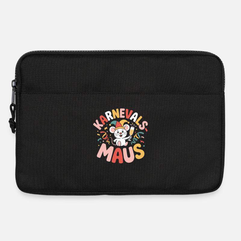 Karnevalsmaus Karneval Köln Kölner Karnevals Maus - Laptoptasche 13" - Schwarz