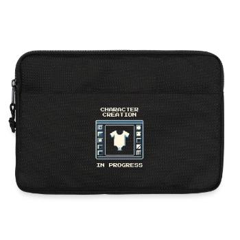 Character Creation | Gamer Parents Humor - Laptop bag 13" - black - Front