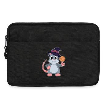 Souris Halloween Basketball - Sacoche pour ordinateur portable 13 pouces - noir - Devant