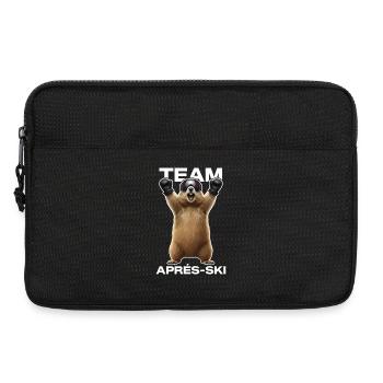 Team Après Ski Party Crew Schnee Skifahren Ski - Laptoptasche 13" - Schwarz - Vorne