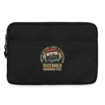 Dezember 1987 - Jahrestag Dezember 1987 - Laptoptasche 13" - Schwarz - Vorne