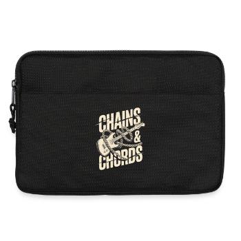 Chains & Chords Punk Rock Music - Laptop bag 13" - black - Front