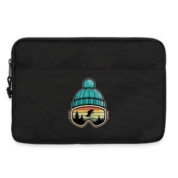 Après Ski Party Crew Schnee Skifahren Ski - Laptoptasche 13" - Schwarz - Vorne