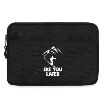 Ski You Later Après Ski Party Crew Schneeskifahren - Laptoptasche 13" - Schwarz - Vorne
