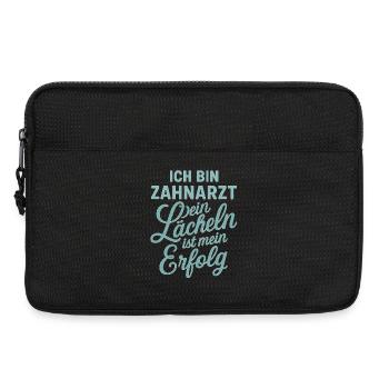 Je suis dentiste Votre sourire est ma réussite - Sacoche pour ordinateur portable 13 pouces - noir - Devant