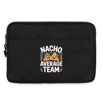 Nacho Durchschnittliches Team Humor - Laptoptasche 13" - Schwarz - Vorne