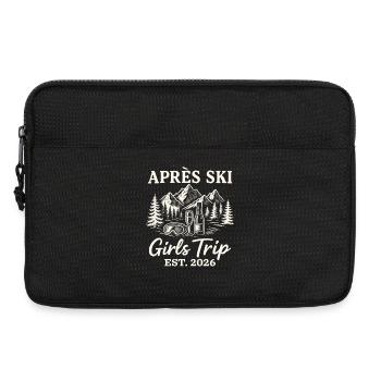 Après Ski Girls Trip 2026 - Laptop bag 13" - black - Front