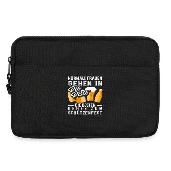 Die Besten Gehen Schützenfest Lustiger - Laptoptasche 13" - Schwarz - Vorne