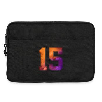 NON. 15 NUMÉRO 15 COLLÈGE 15E ANNIVERSAIRE - Sacoche pour ordinateur portable 13 pouces - noir - Devant