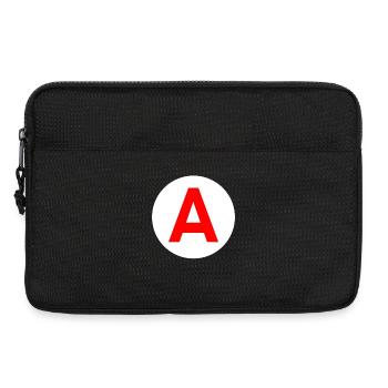a - Sacoche pour ordinateur portable 13 pouces - noir - Devant