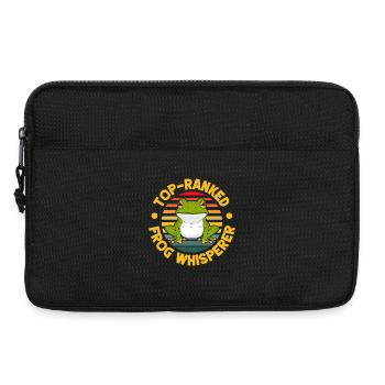 Frog Catcher Top-Ranked Frog - Laptoptasche 13" - Schwarz - Vorne