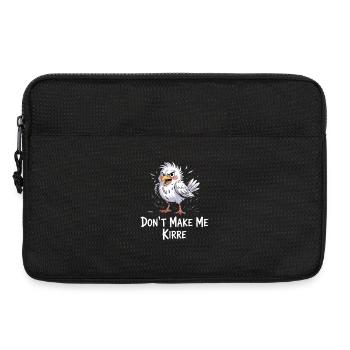 Ne me faites pas Kirre Funny Bird Cartoon - Sacoche pour ordinateur portable 13 pouces - noir - Devant