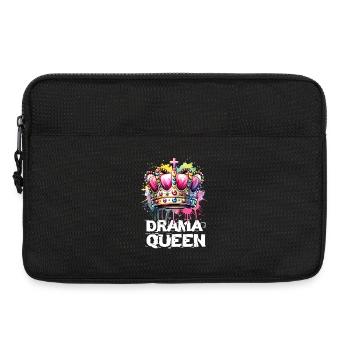 Königin Von Allem Mit Attitüde Und Stil - Laptoptasche 13" - Schwarz - Vorne