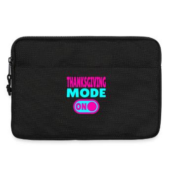 Thanksgiving Mode ON - Laptop bag 13" - black - Front