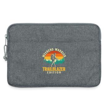 Weekend Warrior Trailblazer Lustiges Wanderabenteuer - Laptoptasche 13" - Grau meliert - Vorne
