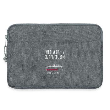 Studies Profession Training Industrial Engineer - Laptop bag 13" - heather grey - Front