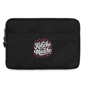 Kölsche Mädche Karneval Köln Kölle Kölsch Mädchen - Laptoptasche 13" - Schwarz - Vorne