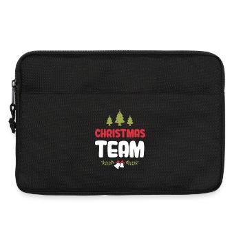 Weihnachten Team Christmas - Laptop bag 13" - black - Front