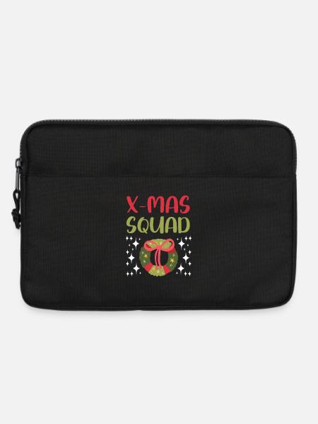 X-Mas Squad - Laptoptasche 13" - Schwarz
