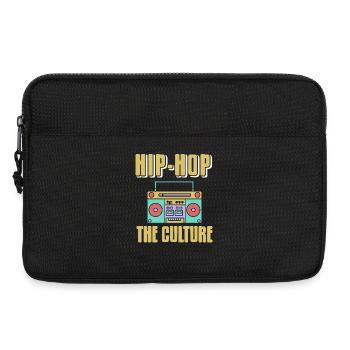 Beat Rhythm The Culture Retro Boombox Pride - Laptoptasche 13" - Schwarz - Vorne