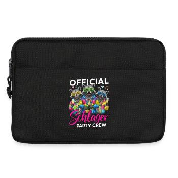 Official Schlager Party Crew - Laptoptasche 13" - Schwarz - Vorne