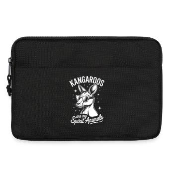 Kangaroo Spruch Kangaroos Lustige Kangaroo Geschen - Laptoptasche 13" - Schwarz - Vorne