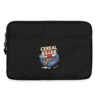 Cereal Killer - Retro Breakfast - Laptop bag 13" - black - Front