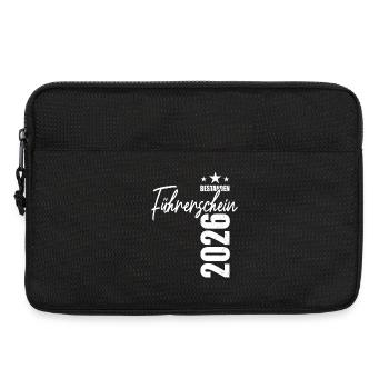 Driver's license passed in 2026 - test - success - Laptop bag 13" - black - Front