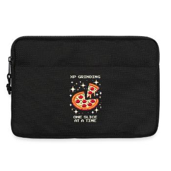 Broyage d’XP : un morceau à la fois | Pizza - Sacoche pour ordinateur portable 13 pouces - noir - Devant