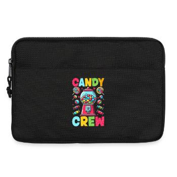Candy Crew Décoration Candy Lover Sweet Tooth - Sacoche pour ordinateur portable 13 pouces - noir - Devant