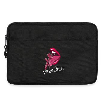 Amoureux - Sacoche pour ordinateur portable 13 pouces - noir - Devant
