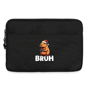 Bruh Gaming Lover Gamer Video Games Christmas - Laptop bag 13" - black - Front