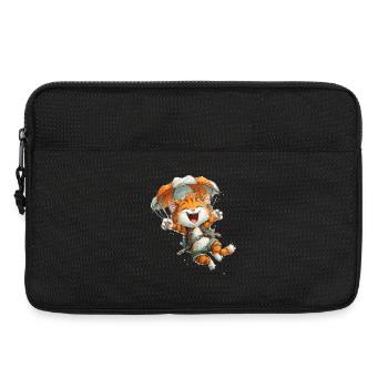Paraglider Cat Aerial Adventure - Laptop bag 13" - black - Front