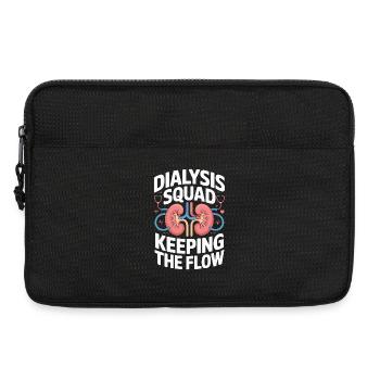 Dialysis Nurse Dialysis Squad Keeping Renal Care - Laptop bag 13" - black - Front