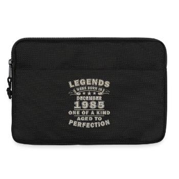 1985 décembre rétro Vintage cadeau d’anniversaire - Sacoche pour ordinateur portable 13 pouces - noir - Devant