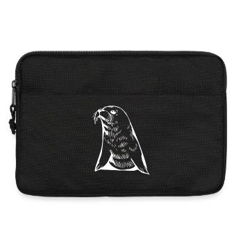 Cadeau T-shirt Seal Seal Allemagne du Nord - Sacoche pour ordinateur portable 13 pouces - noir - Devant