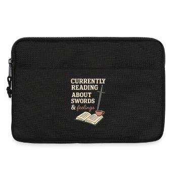 Booktok Fantasy Bookish Humor Gift for - Laptop bag 13" - black - Front