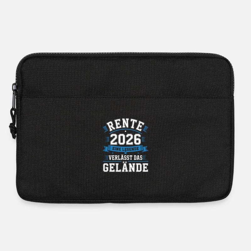 Rente 2026 Eine Legende - Laptoptasche 13" - Schwarz