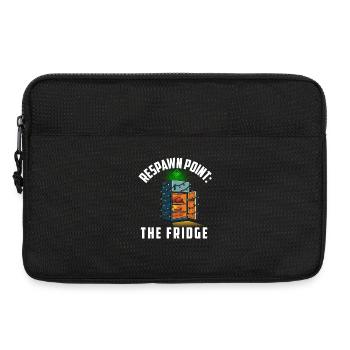 Respawn Point The Fridge Gaming Lover Gamer Xmas - Laptop bag 13" - black - Front