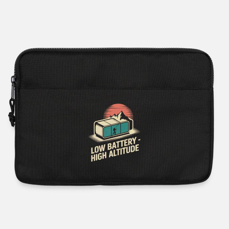 Hiking Humor - Laptoptasche 13" - Schwarz