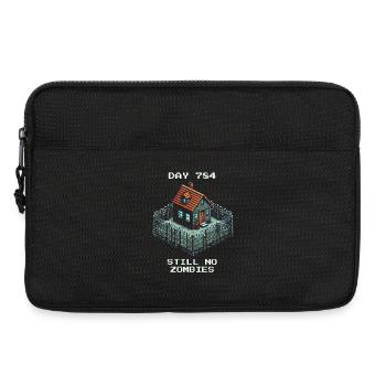 Jour 784 | Toujours pas de zombies - Sacoche pour ordinateur portable 13 pouces - noir - Devant