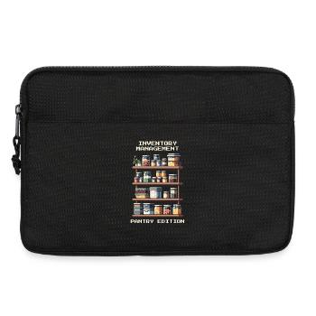 Inventory Management | Pantry Edition - Laptop bag 13" - black - Front