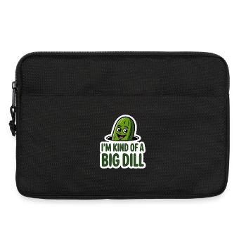 Im Kind Of A Big Dill Lustige Gurke - Laptoptasche 13" - Schwarz - Vorne