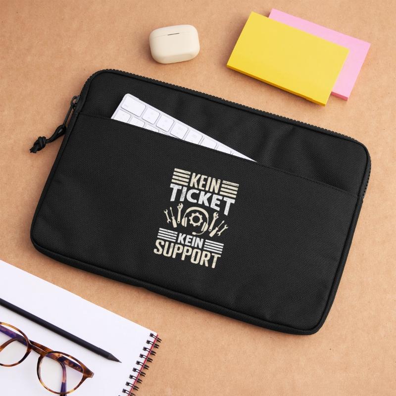 Nerd Computer PAS DE TICKET PAS DE SUPPORT DRÔLE Sacoche pour ordinateur portable 13 pouces